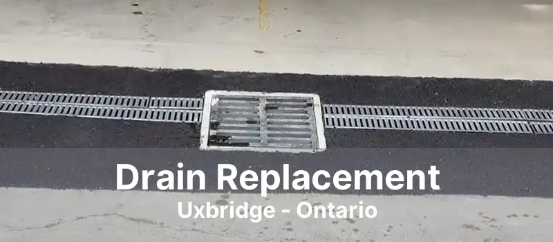 Drain Replacement Uxbridge - Ontario