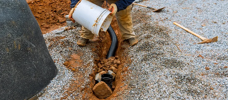 Trenchless Sink Drain Replacement in Uxbridge, Ontario