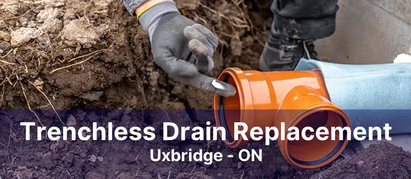 Trenchless Drain Replacement Uxbridge - ON